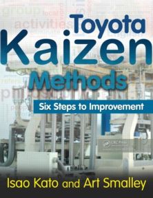 toyota kaizen methods six steps improvement kato art smalley lean